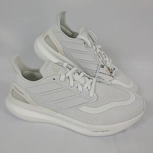 NEW Adidas Women's Pureboost 5 Running Shoes White Sz 8.5 NIB